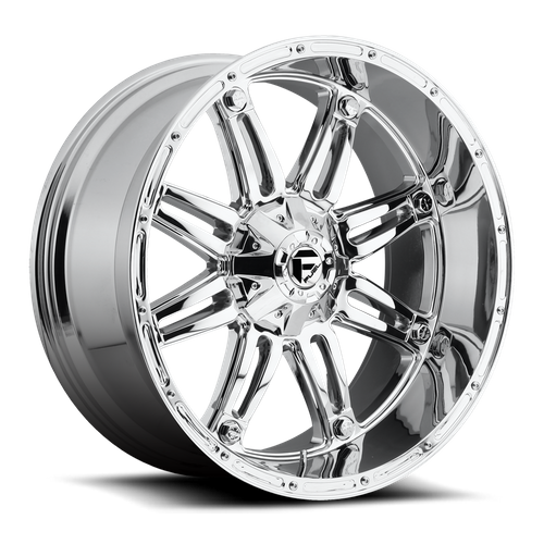 Fuel 1PC D530 HOSTAGE 20x9 5.5 +20 Chrome Plated