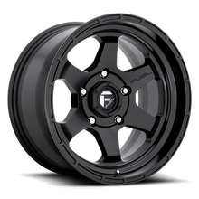 Fuel 1PC D664 SHOK 18x9 6x139.7 +20 Matte Black