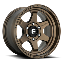 Fuel 1PC D666 SHOK 17x10 6x139.7 -18 Matte Bronze