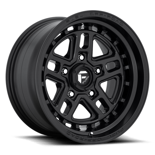 Fuel 1PC D667 NITRO 17x9 5x127 -12 Matte Black