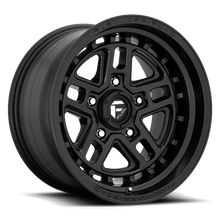 Fuel 1PC D667 NITRO 17x9 5x127 -12 Matte Black