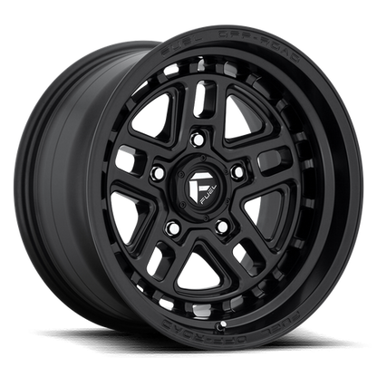 Fuel 1PC D667 NITRO 17x9 5x127 -12 Matte Black