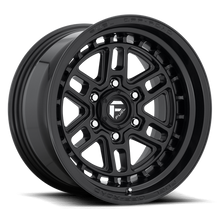 Fuel 1PC D667 NITRO 17x9 6x135 +1 Matte Black