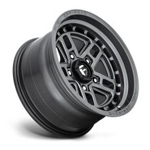 Fuel 1PC D668 NITRO 17x9 5x127 -12 Matte Gun Metal