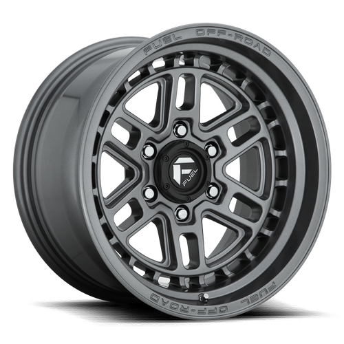 Fuel 1PC D668 NITRO 17x9 6x139.7 +1 Matte Gun Metal