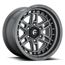 Fuel 1PC D668 NITRO 17x9 6x139.7 +1 Matte Gun Metal