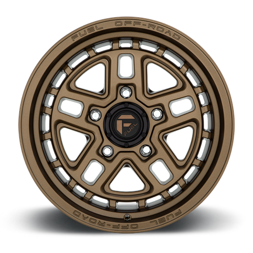 Fuel 1PC D669 NITRO 17x9 5x127 -12 Matte Bronze