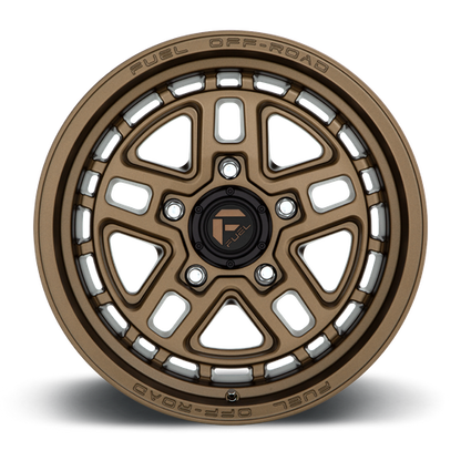 Fuel 1PC D669 NITRO 17x9 5x127 -12 Matte Bronze