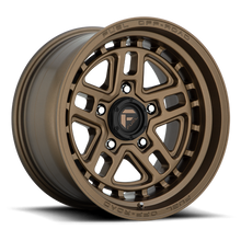 Fuel 1PC D669 NITRO 17x9 5x127 -12 Matte Bronze