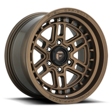 Fuel 1PC D669 NITRO 17x9 6x139.7 -12 Matte Bronze