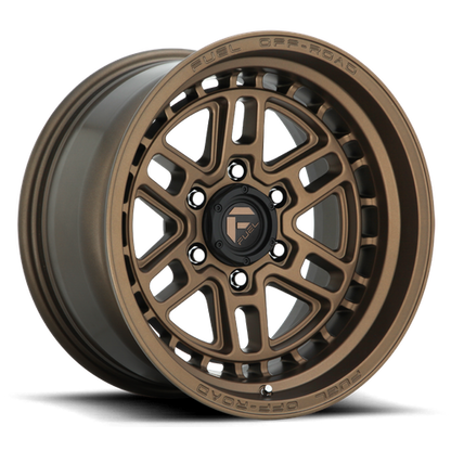 Fuel 1PC D669 NITRO 17x9 6x139.7 +1 Matte Bronze