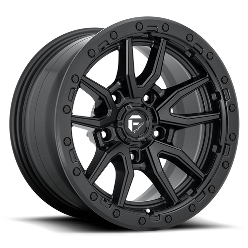 Fuel 1PC D679 REBEL 18x9 5x139.7 +20 Matte Black