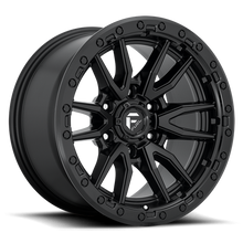 Fuel 1PC D679 REBEL 17x9 6x139.7 +1 Matte Black