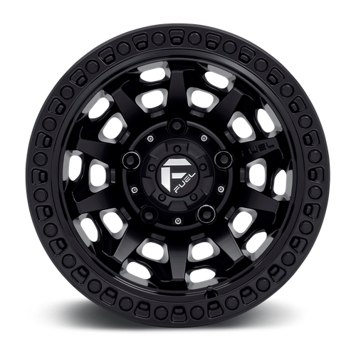 Fuel 1PC D694 COVERT 15x8 5x139.7 -19 Matte Black