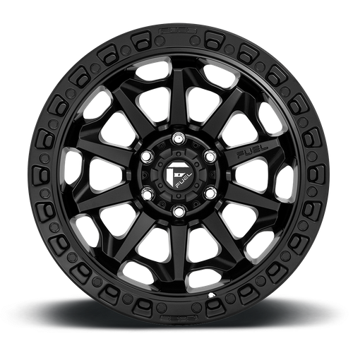 Fuel 1PC D694 COVERT 20x10 8x180 -18 Matte Black