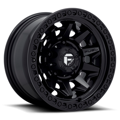 Fuel 1PC D694 COVERT 15x8 6x139.7 -19 Matte Black