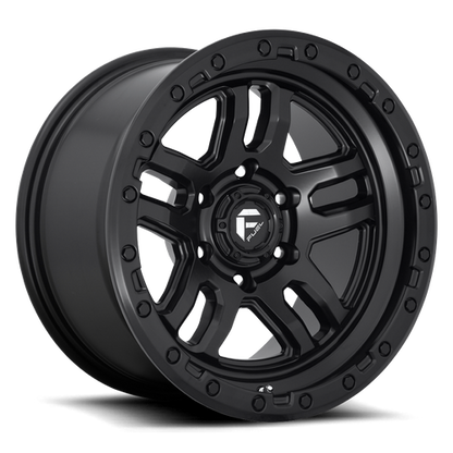 Fuel 1PC D700 AMMO 17x9 5x127 -12 Matte Black