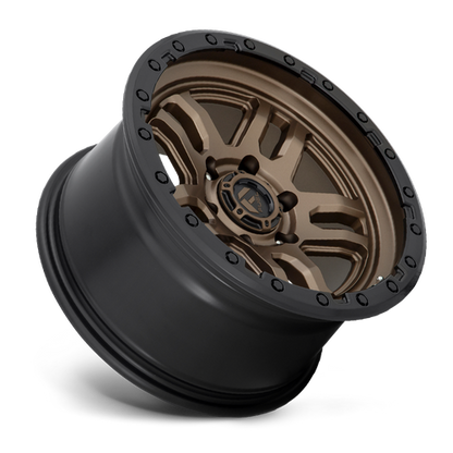 Fuel 1PC D702 AMMO 18x9 6x139.7 -12 Matte Bronze Black Bead Ring