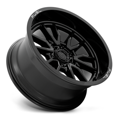 Fuel 1PC D760 CLASH 20x10 8x165.1 -18 Gloss Black