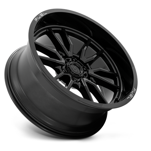 Fuel 1PC D760 CLASH 22x10 6x139.7 -18 Gloss Black