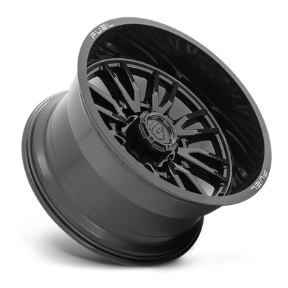 Fuel 1PC D760 CLASH 22x12 8x170 -44 Gloss Black
