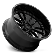 Fuel 1PC D760 CLASH 24x12 6x139.7 -44 Gloss Black