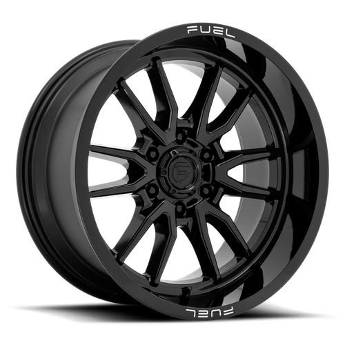 Fuel 1PC D760 CLASH 17x9 6x135 -12 Gloss Black