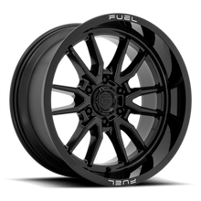 Fuel 1PC D760 CLASH 20x10 8x180 -18 Gloss Black