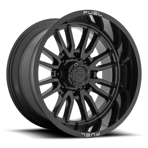 Fuel 1PC D760 CLASH 22x12 8x180 -44 Gloss Black