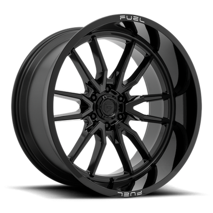 Fuel 1PC D760 CLASH 24x12 6x135 -44 Gloss Black