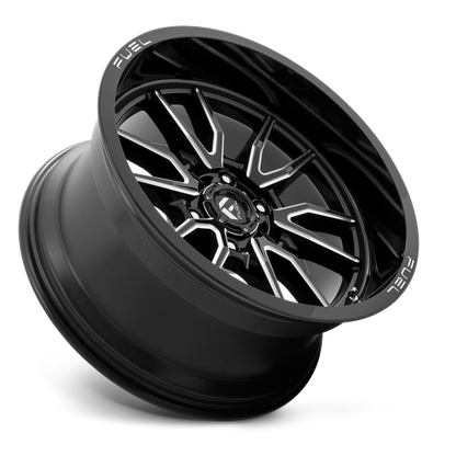 Fuel 1PC D761 CLASH 20x9 6x139.7 +1 Gloss Black Milled