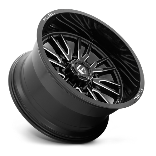 Fuel 1PC D761 CLASH 22x12 8x170 -44 Gloss Black Milled
