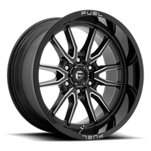 Fuel 1PC D761 CLASH 20x9 8x170 +1 Gloss Black Milled