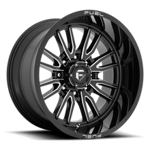 Fuel 1PC D761 CLASH 22x12 8x180 -44 Gloss Black Milled