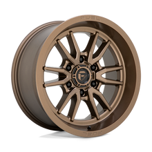 Fuel 1PC D788 CLASH 17x9 6x114.3 +1 Bronze