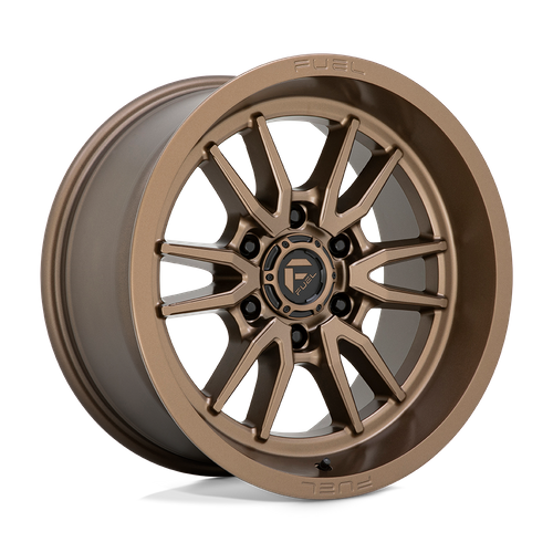 Fuel 1PC D788 CLASH 18x9 6x114.3 +1 Bronze