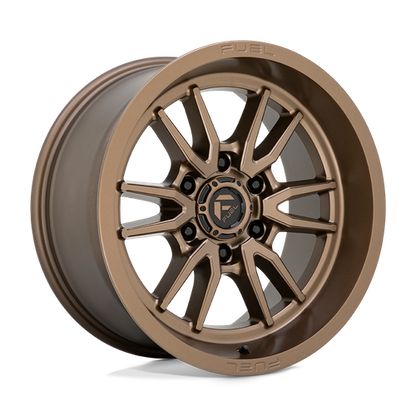 Fuel 1PC D788 CLASH 18x9 6x114.3 +1 Bronze