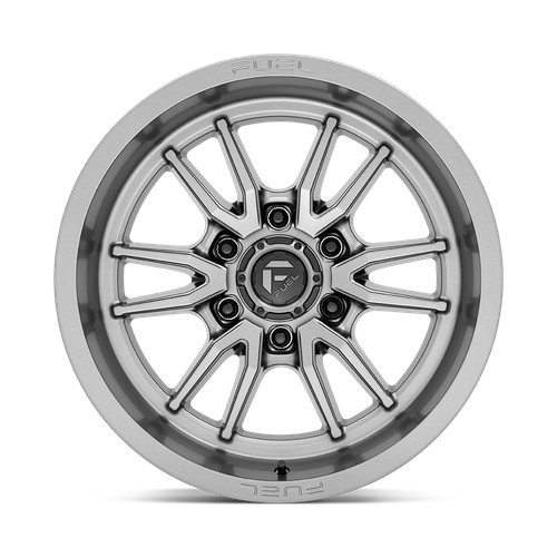 Fuel 1PC D789 CLASH 17x9 6x114.3 +1 Gunmetal