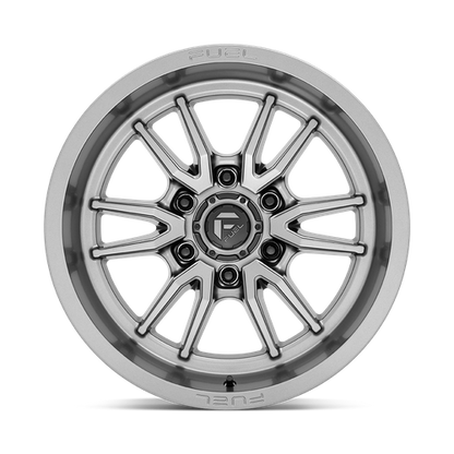 Fuel 1PC D789 CLASH 17x9 6x114.3 +1 Gunmetal
