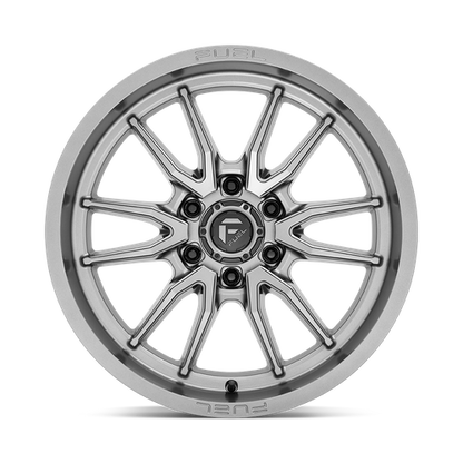 Fuel 1PC D789 CLASH 20x9 6x139.7 +1 Gunmetal