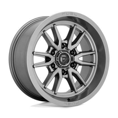 Fuel 1PC D789 CLASH 18x9 6x139.7 +1 Gunmetal