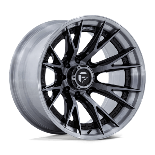 Fuel 1PC FC402 CATALYST 22x12 8x170 -44 Gloss Black Brushed Dark Tint