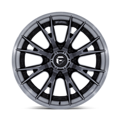 Fuel 1PC FC402 CATALYST 22x12 8x170 -44 Gloss Black Brushed Dark Tint