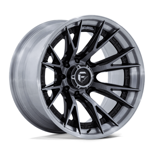 Fuel 1PC FC402 CATALYST 22x10 8x180 -18 Gloss Black Brushed Dark Tint