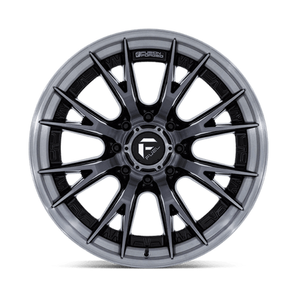 Fuel 1PC FC402 CATALYST 22x10 8x180 -18 Gloss Black Brushed Dark Tint