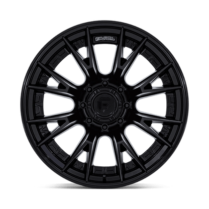 Fuel 1PC FC402 CATALYST 20x10 8x165.1 -18 Matte Black W/ Gloss Black Lip