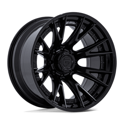 Fuel 1PC FC402 CATALYST 20x9 8x170 +1 Matte Black W/ Gloss Black Lip