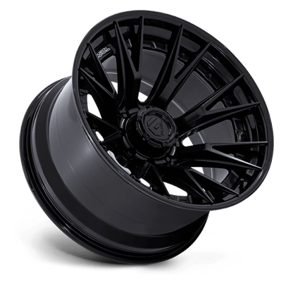 Fuel 1PC FC402 CATALYST 22x12 8x170 -44 Matte Black W/ Gloss Black Lip