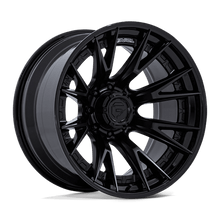 Fuel 1PC FC402 CATALYST 22x10 8x165.1 -18 Matte Black W/ Gloss Black Lip
