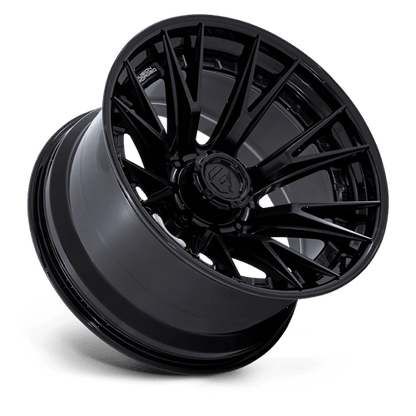 Fuel 1PC FC402 CATALYST 22x10 8x170 -18 Matte Black W/ Gloss Black Lip